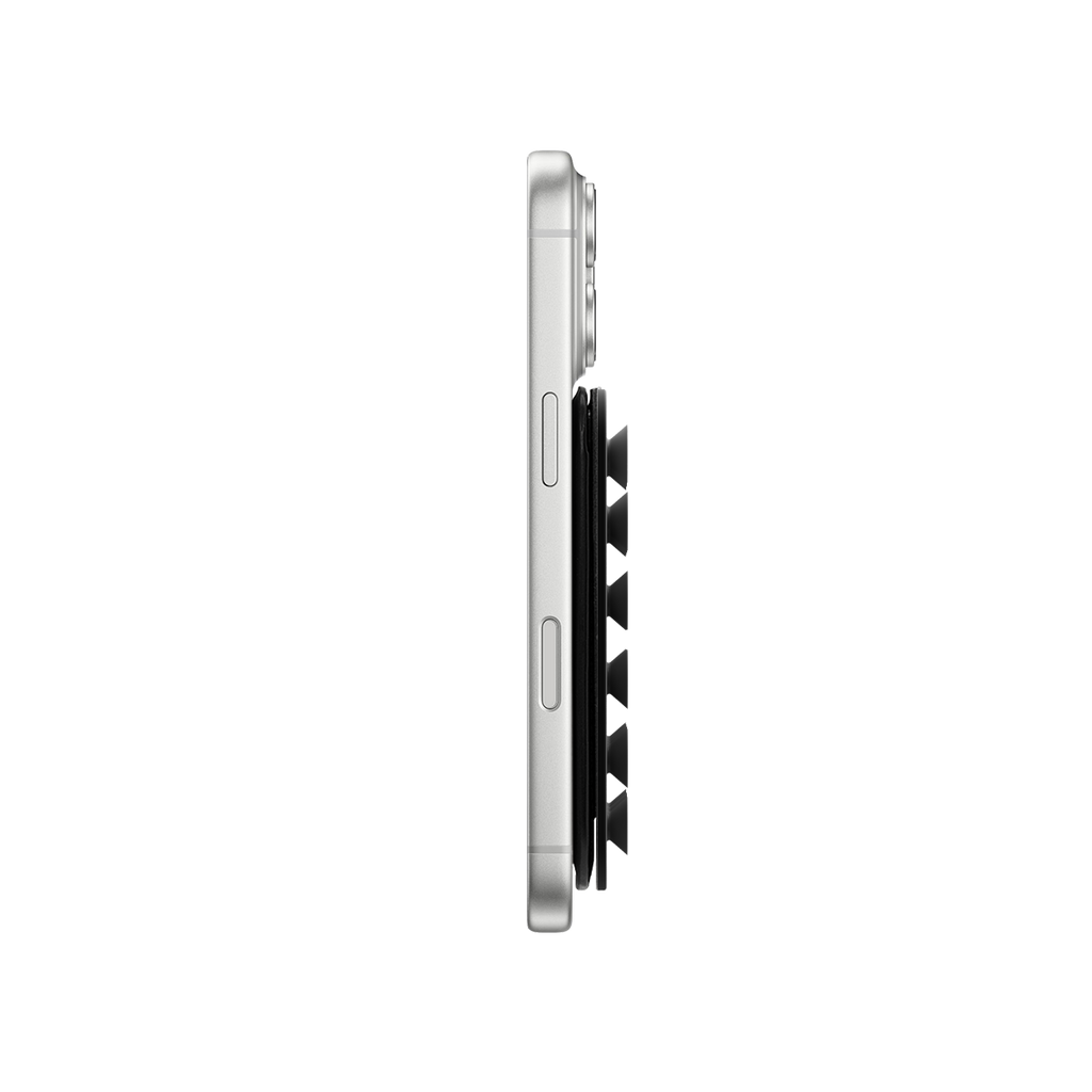 Snappy Snap & Stick Cardholder Stand MagSafe Compatible - Black