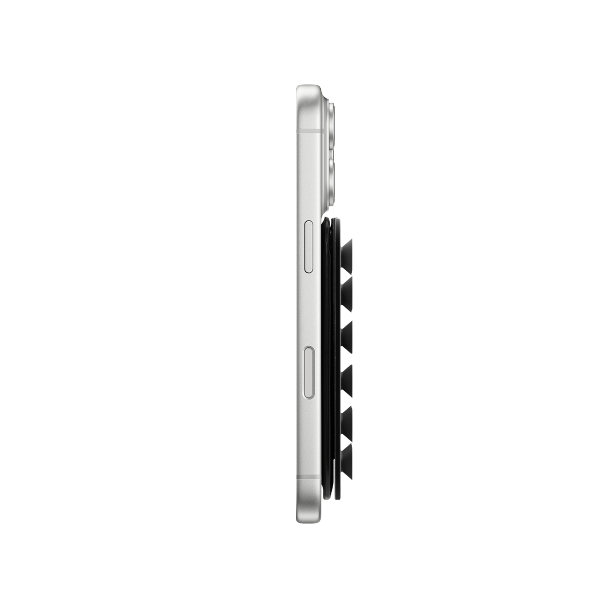 Snappy Snap & Stick Cardholder Stand MagSafe Compatible - Black