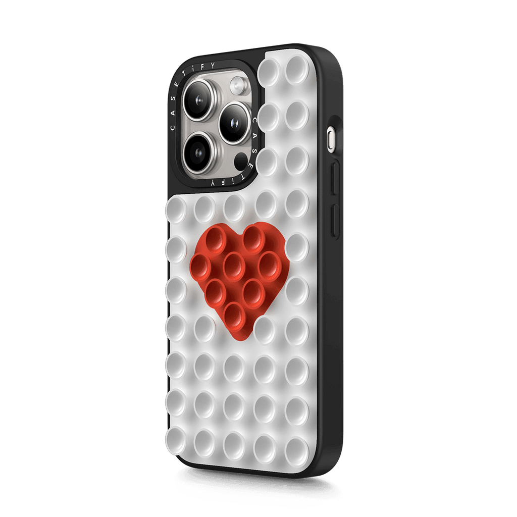 The Stick-It Case - White - iPhone 15 Pro
