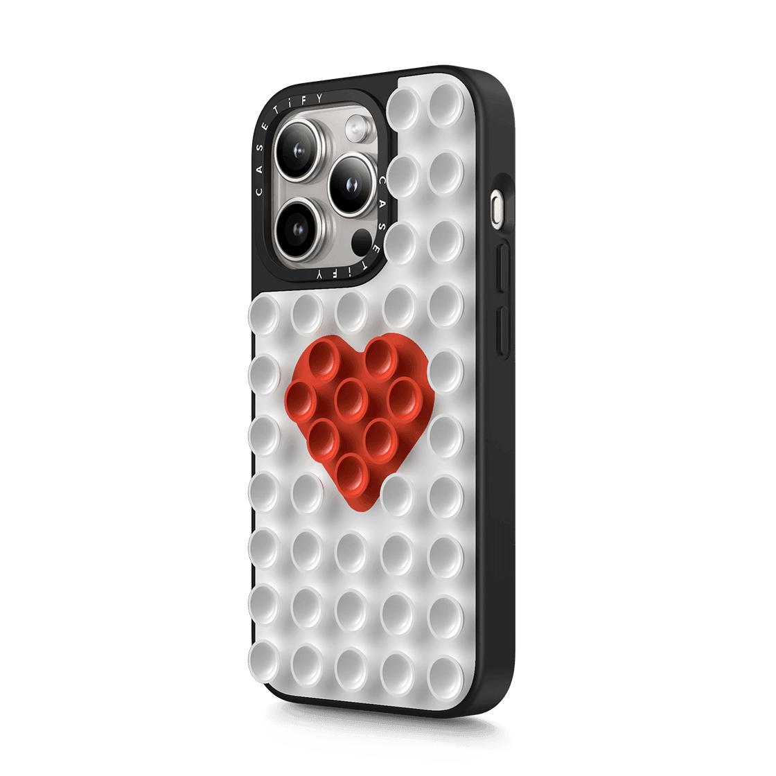 The Stick-It Case - White - iPhone 15 Pro