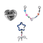 Starry Hearts Charm Set - Garden Party & Twinkle Star & Heart Charm Hook | Image 1