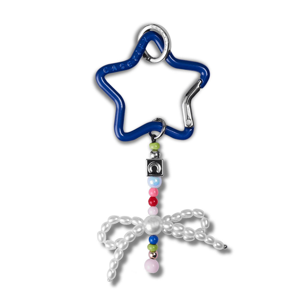 Charm Keychain - Twinkle Star - Cobalt Blue | Image 1