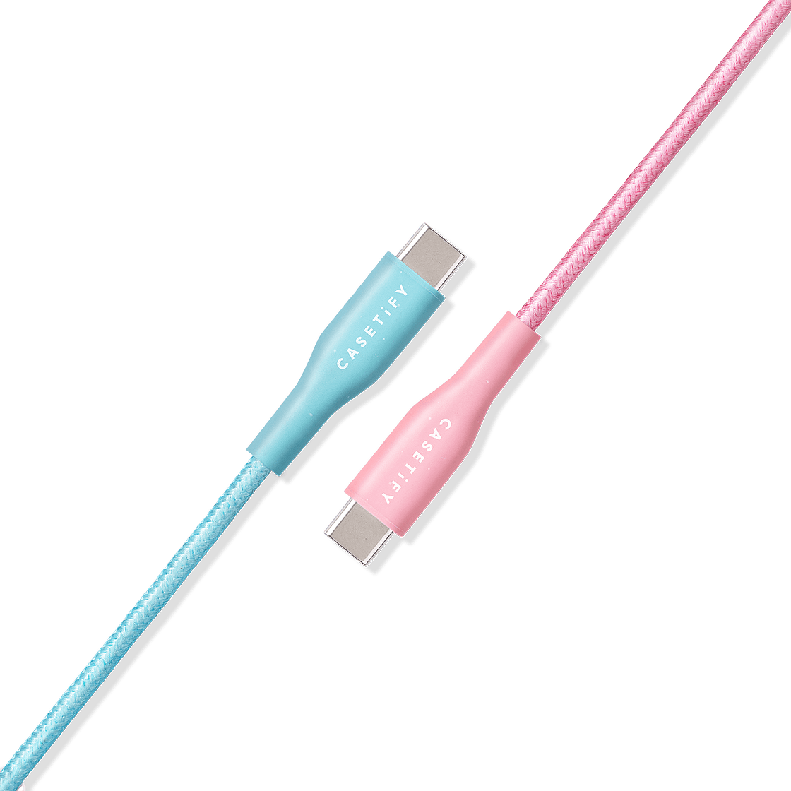 USB-C to USB-C Cable (1m / 3.3ft) - Cotton Candy