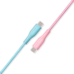 USB-C to USB-C Cable (2m / 6.6ft) - Cotton Candy