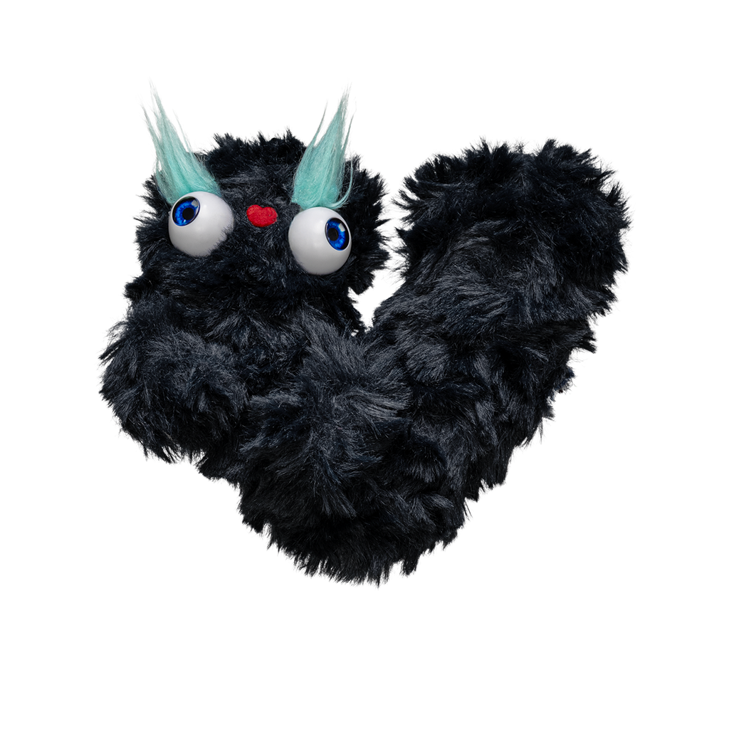 Plushmate Alphabet V with Strap + Carabiner - Deep Navy | Image 1