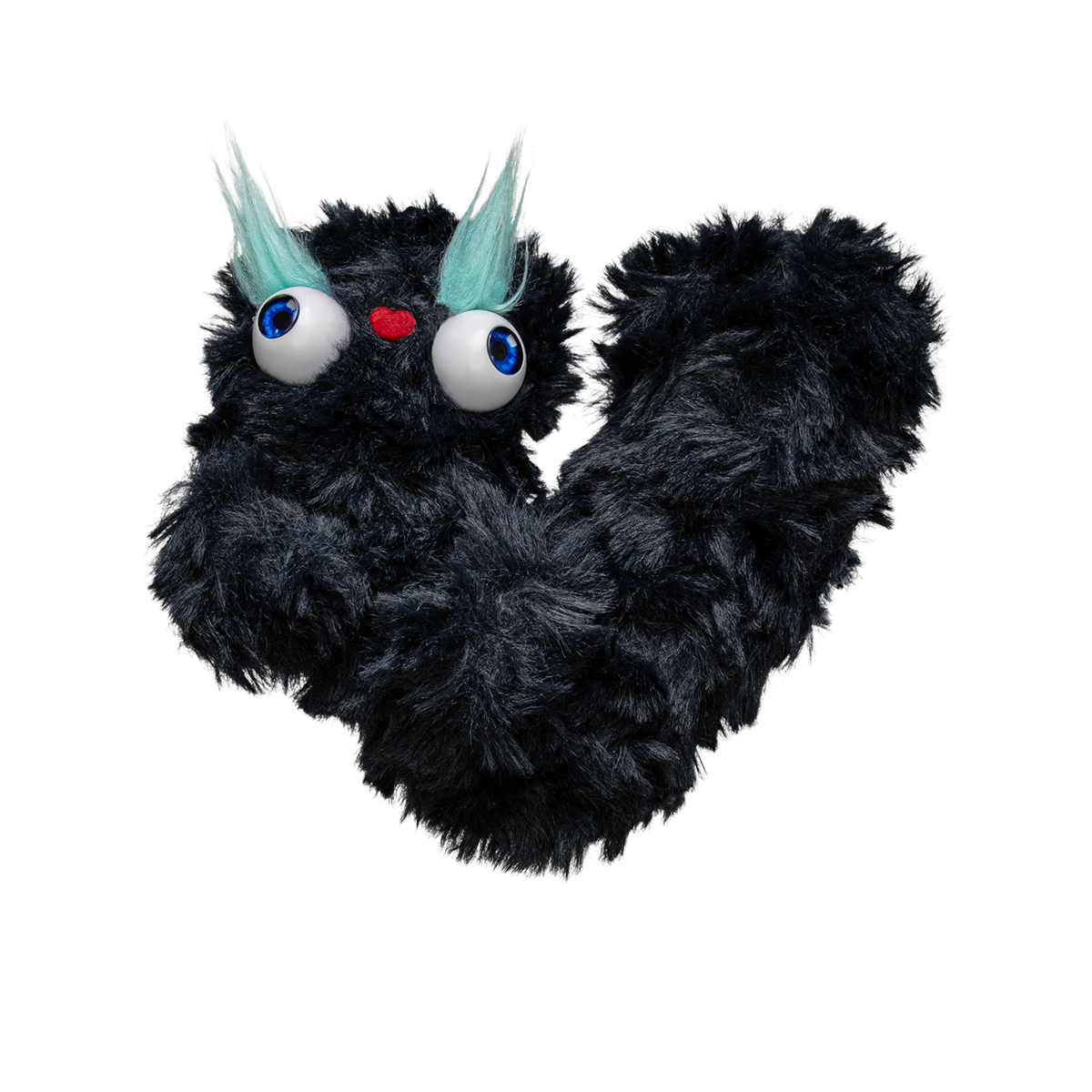 Plushmate Alphabet V with Strap + Carabiner - Deep Navy | Image 1