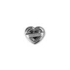 Heart Charm Hook - Silver | Image 1